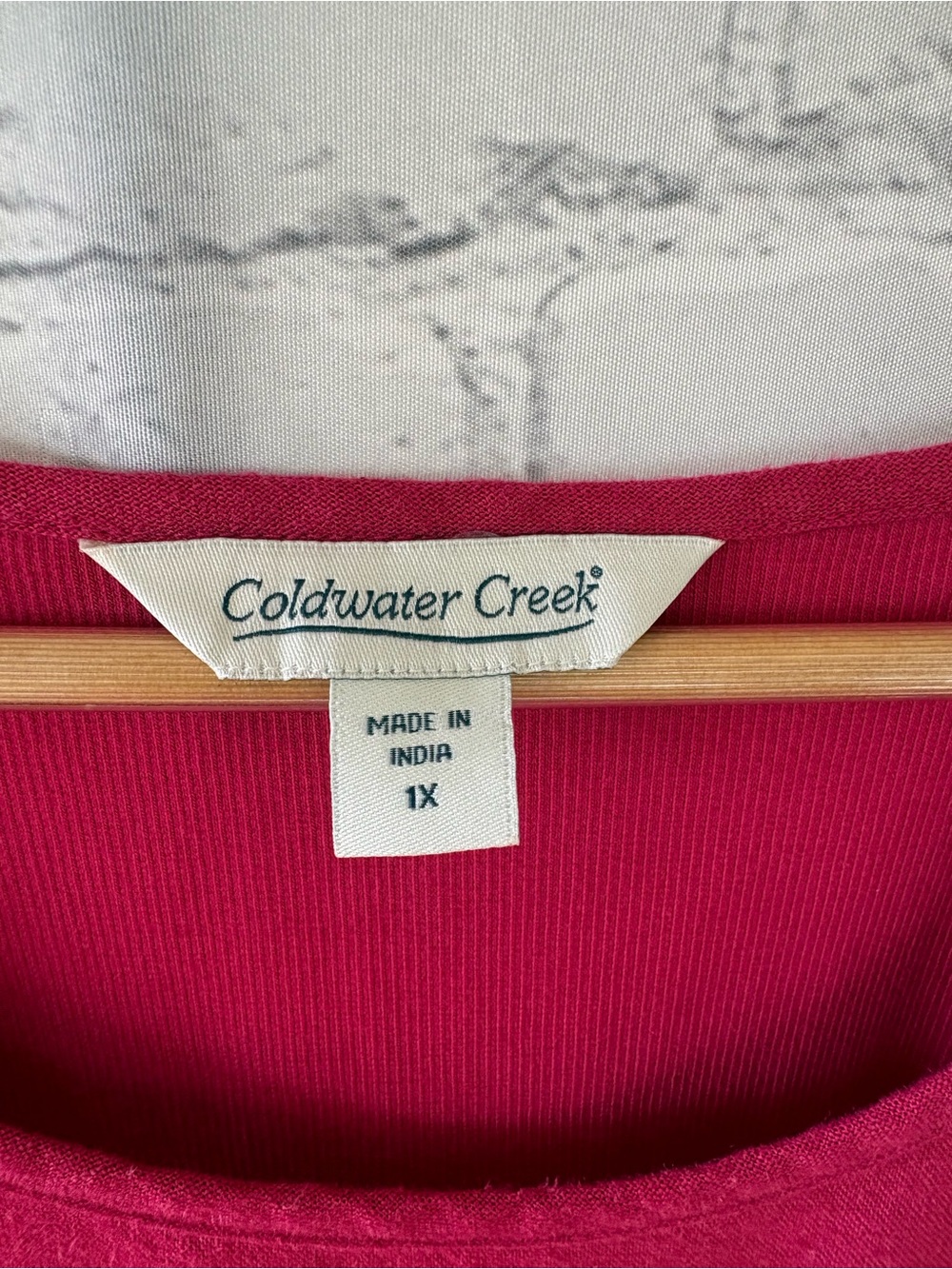 Coldwater Creek Linen Sleeveless Maxi Dress Sz 1X Pockets Asymmetrical Pink Boho - Picture 2 of 14